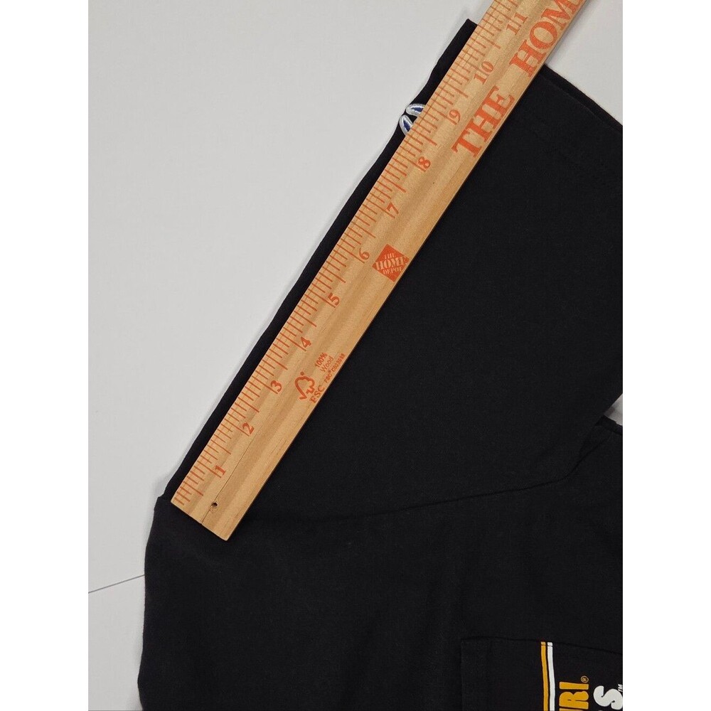 Champion Mizzou Missouri Tigers Pocket T-Shirt Mens XL Black Graphic Tee - Picture 12 of 14